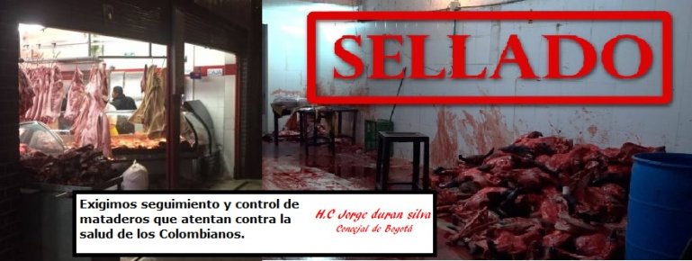 <p>Mataderos que ¡matan!</p>