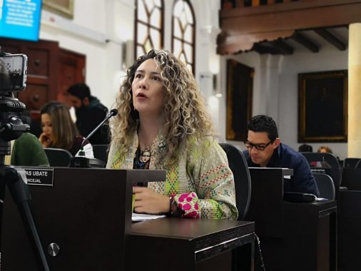 <p>La concejal Lucía Bastidas, de la Alianza Verde, radicó ponencia positiva para el debate del Plan de Ordenamiento Territorial (POT)</p>