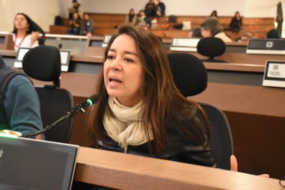 <p>Concejal Diana Diago expone la creciente inseguridad en Bogotá y advierte el aumento desmedido de la extorsión</p>
