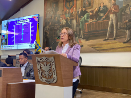 Concejala Ana Teresa Bernal insta a erradicar la Violencia Política contra las Mujeres
