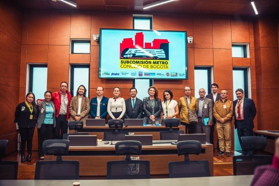 <p>Concejo instala Subcomisión de Vigilancia y Control para el Seguimiento a las Obras del Metro de Bogotá</p>