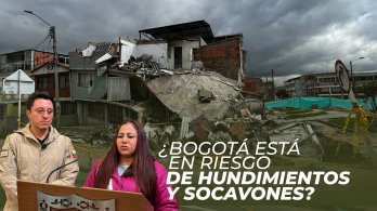 Alerta en Bogotá: socavones podrían estar relacionados con fallas en redes de alcantarillado