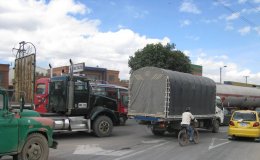 Transporte de carga en Bogot� debe ser nocturno