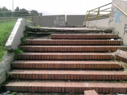 En Bogot�, los puentes est�n quebrados