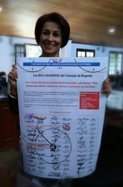 <p>“MIRA solicita más cicloparqueaderos, baños con duchas y préstamo de bicicletas en el Concejo de Bogotá”</p>