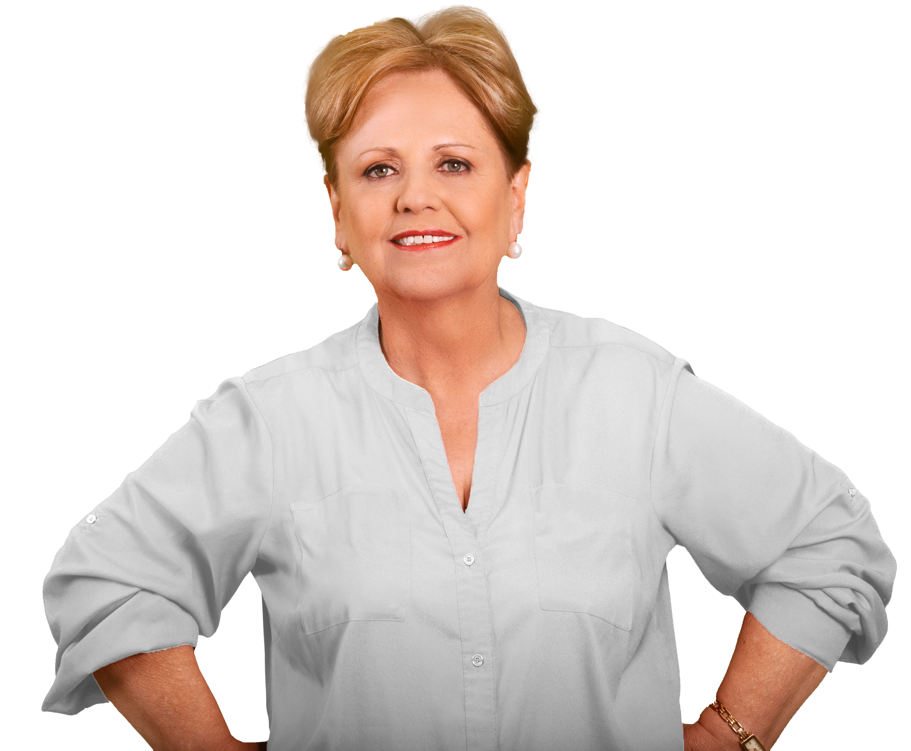 En esta fotografía la concejal María Victoria