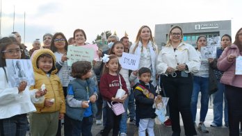 Concejal María Clara Name, realizó velatón por la defensa y protección de los derechos niños y niñas de Bogotá
